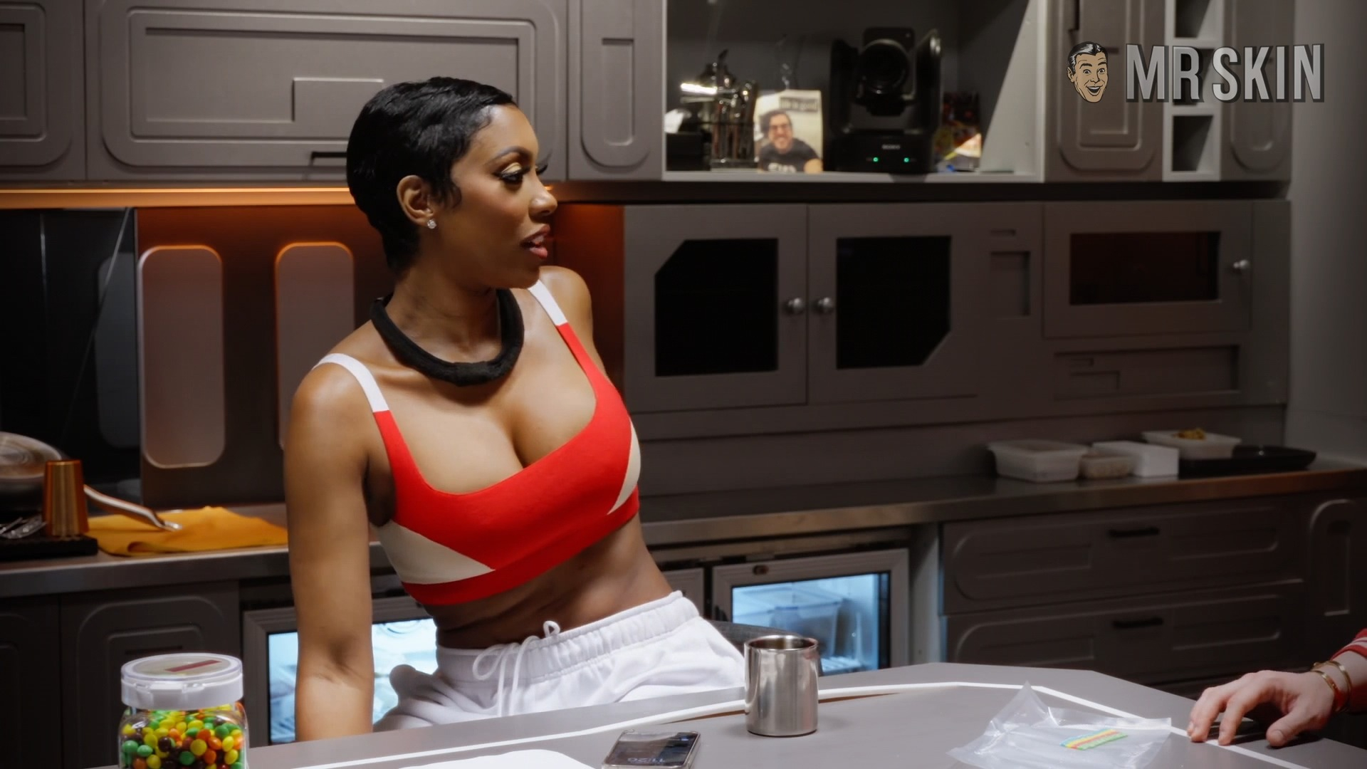 Hottest Porsha Williams Guobadia Scene in Stars on Mars. Sexy, Underwear, bikini. 345296