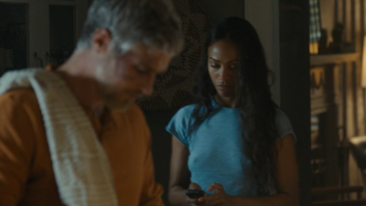 Special Ops: Lioness's Sexiest Scenes with Zoe Saldana. Sexy, breasts, bush. 345030