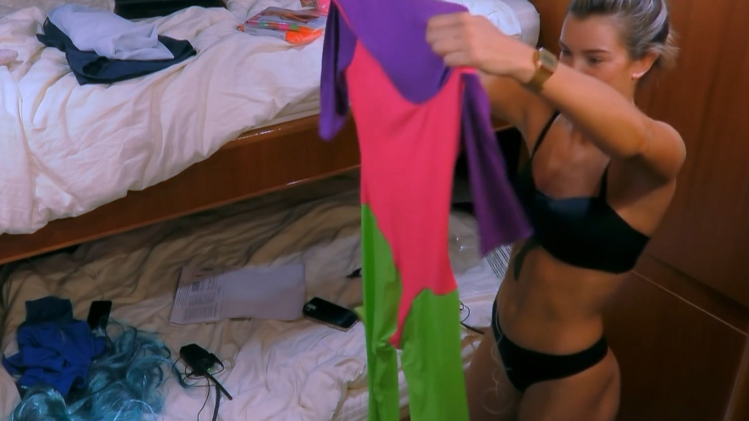 Sexiest Jaimee Neale Scene in Below Deck Down Under. Underwear, bikini. 345559