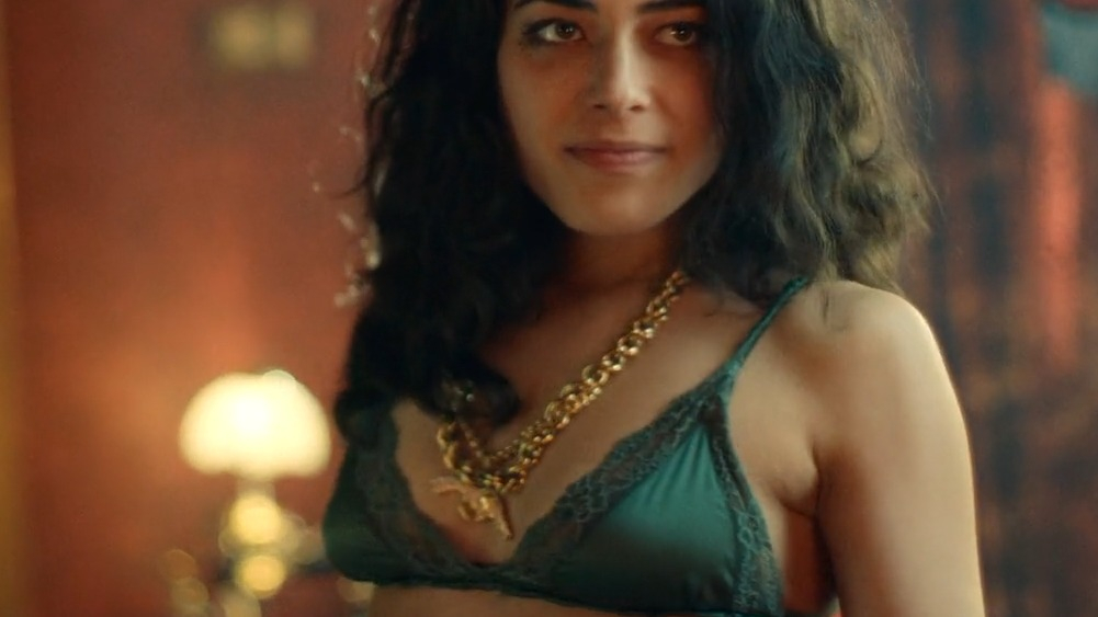 Sexiest Scenes of Gita Burano from Infamy. Underwear, Sexy, breasts, butt. 345503