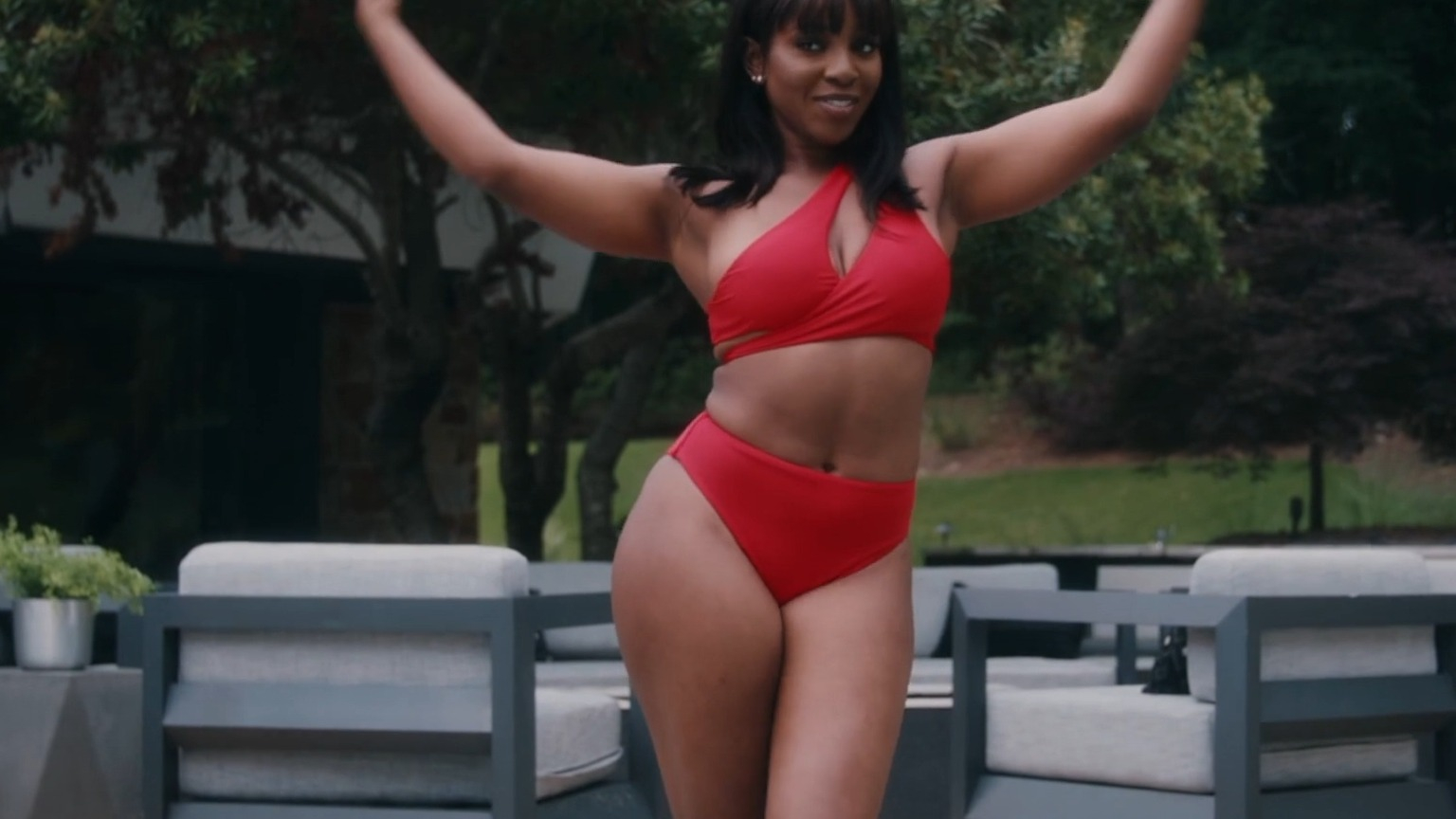 Out of Bounds's Sexiest Scenes with Karen Obilom. Bikini. 346122