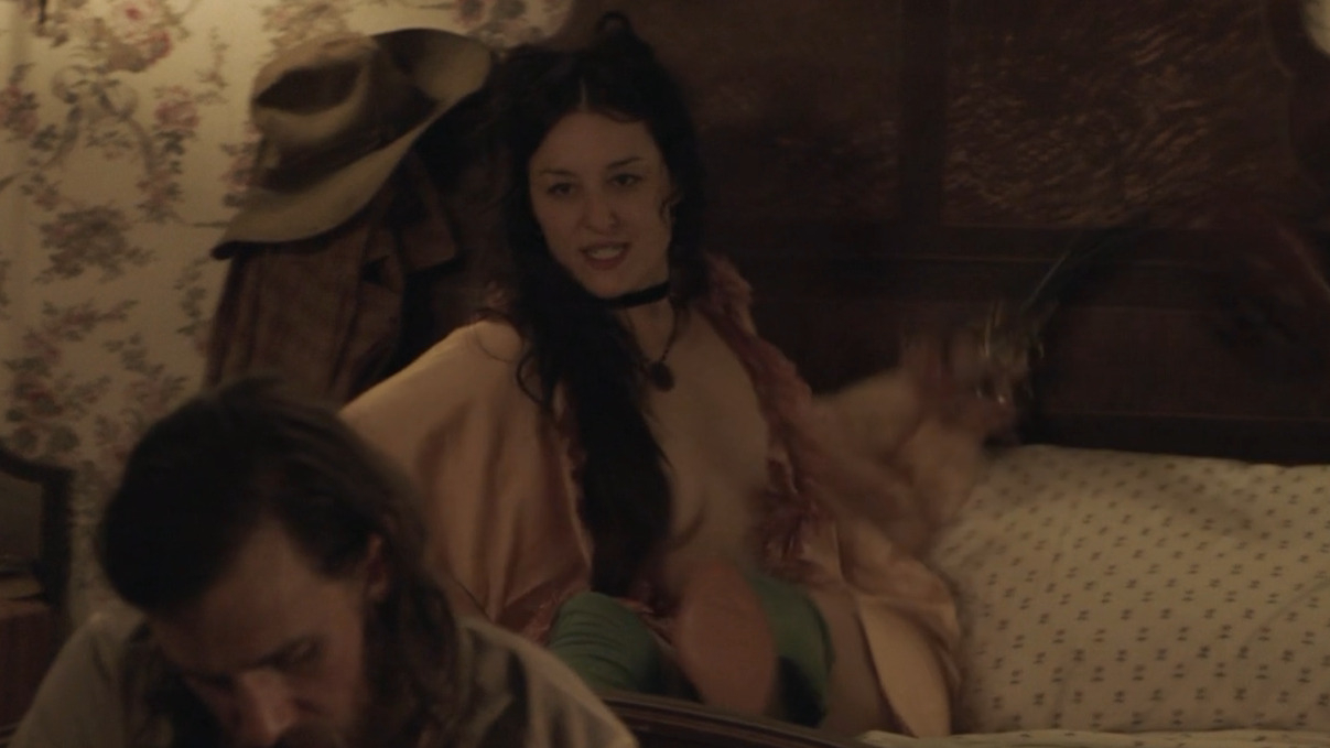 Hottest Sarah Villegas Scene in Lawmen: Bass Reeves. Sexy. 346610