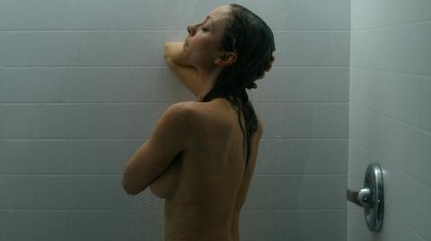 Leah Gibson Nude as Michelle Miller. Sexy, Left Breast, breasts. 346400