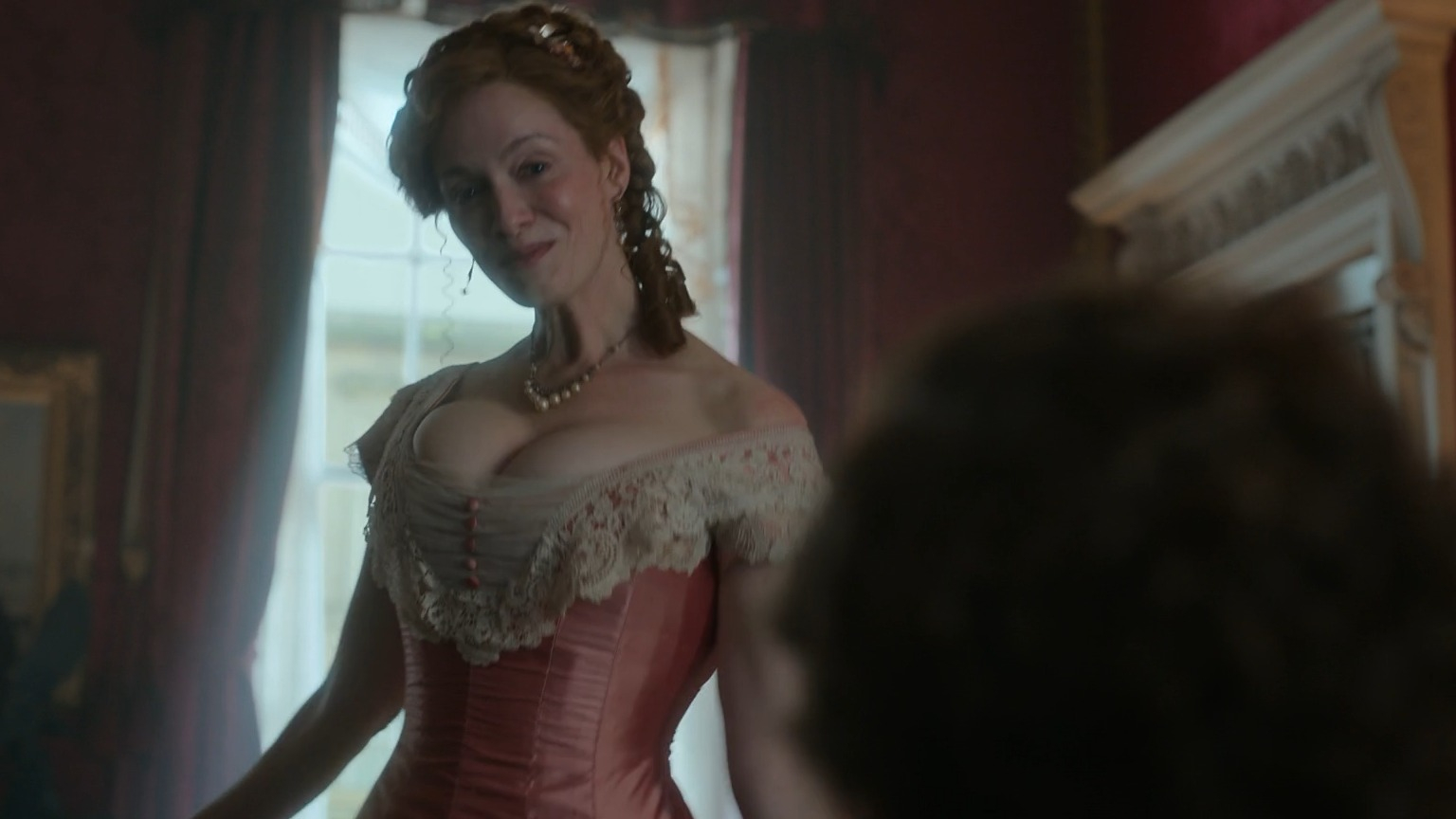 Hottest Christina Hendricks Scene in The Buccaneers. Sexy. 346562