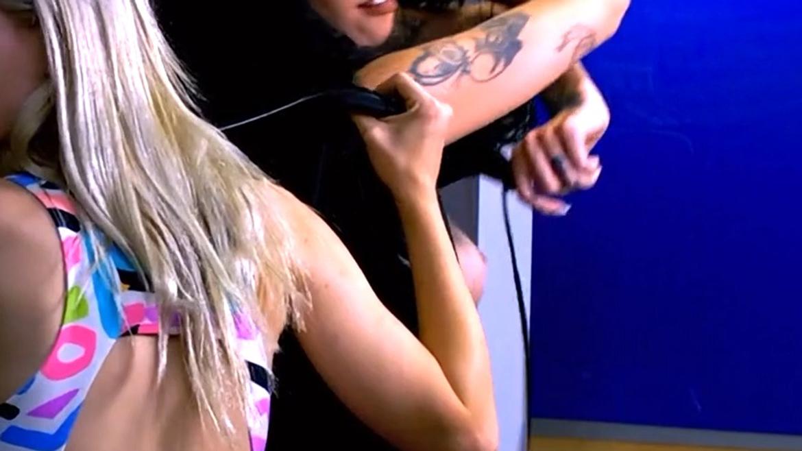 Nina Lanee Kent in Murdercise (2023) Right Breast Breasts Right Breast 346566