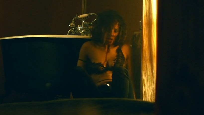 Hottest Lani Sogoyou Scene in Blood Coast. Underwear, breasts, lesbian. 346808