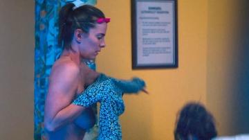 Betty Gilpin in Three Women (2023) Underwear Right Breast Bikini Breasts 346951