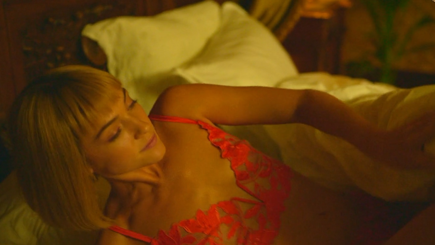 Hottest Violett Beane Scene in Death and Other Details. Sexy, Underwear, Thong, bikini, breasts. 347612