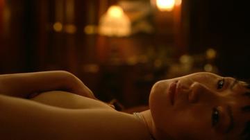 Lauren Patten, Karoline Xu in Death and Other Details (2024) Lesbian Underwear Sexy Left Breast Bikini Breasts 347611