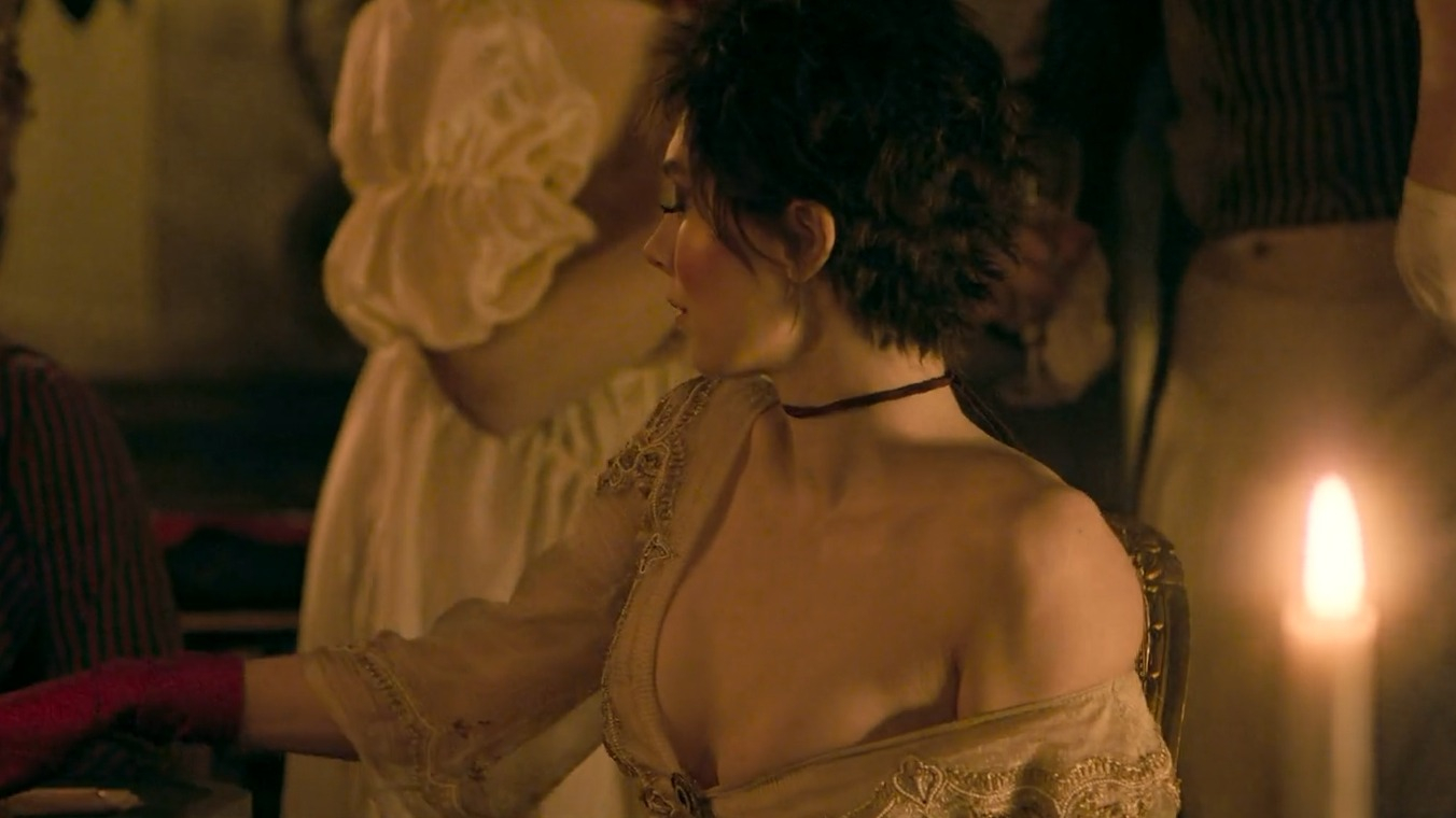 Hottest Josephine Bonaparte Scenes. Sexy, breasts, left nipslip. 347301