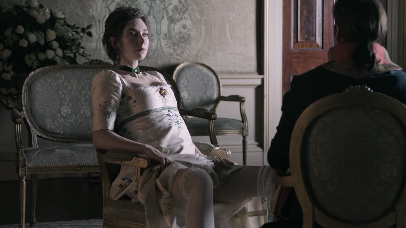 Sexiest Josephine Bonaparte Scenes. Sexy, breasts, left nipslip. 347302