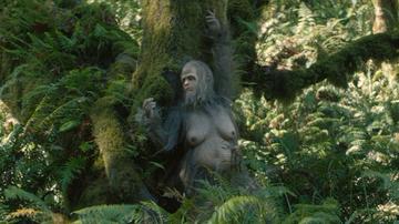 Riley Keough in Sasquatch Sunset (2024) Breasts Prosthetic Breasts Bush 349150