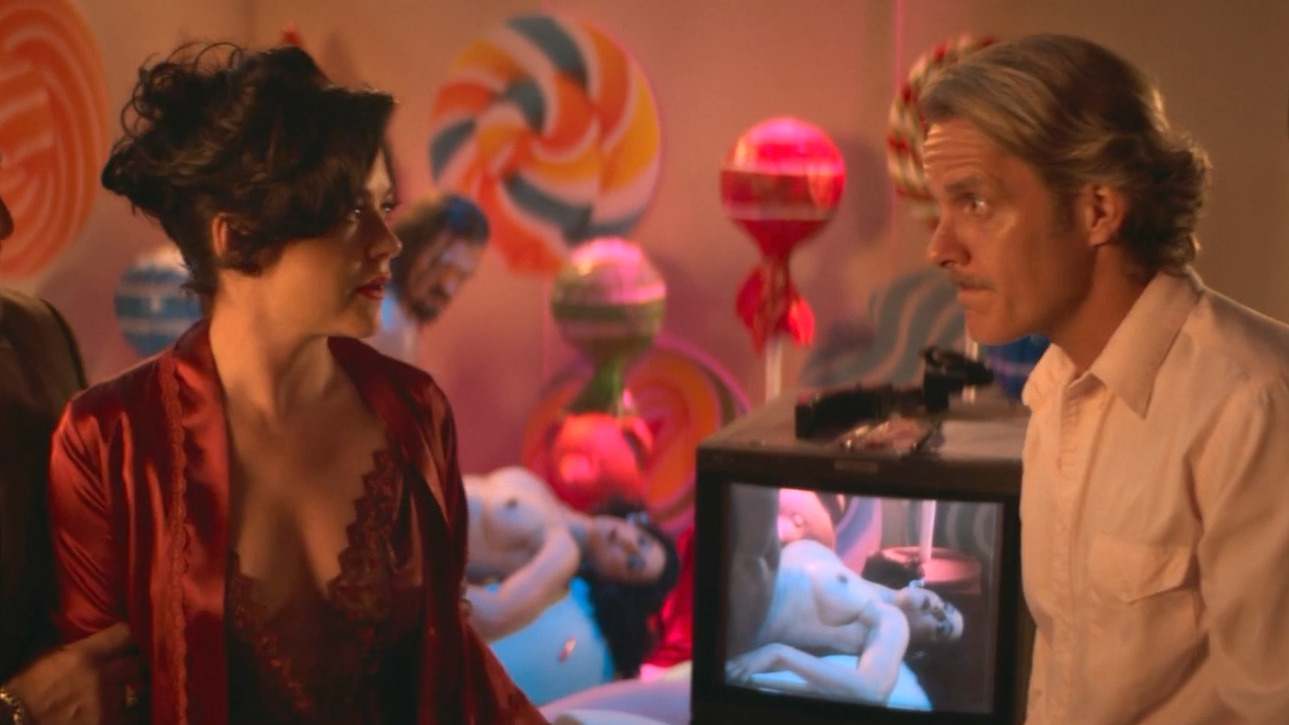 Sexy Beast's Sexiest Scenes with Sarah Greene. Sexy, Underwear, body double, breasts. 347430