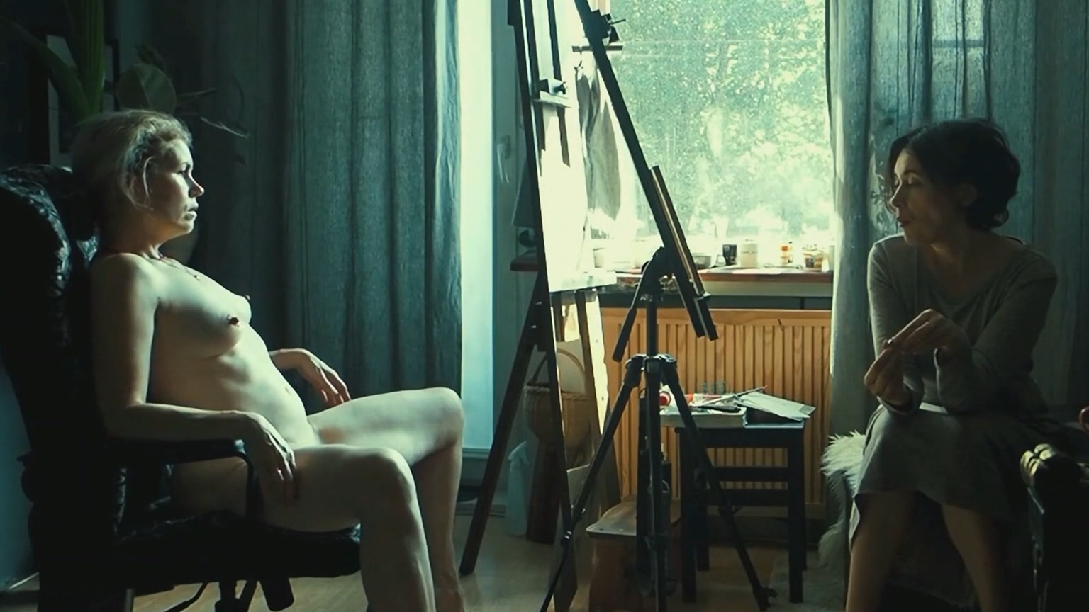 Sophie Reinhard Nude as Sophie. Breasts, left breast, lesbian. 347642