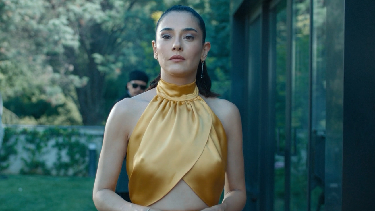 Sexiest Funda Eryiğit Scene in Ashes. Sexy, body double, breasts. 347659