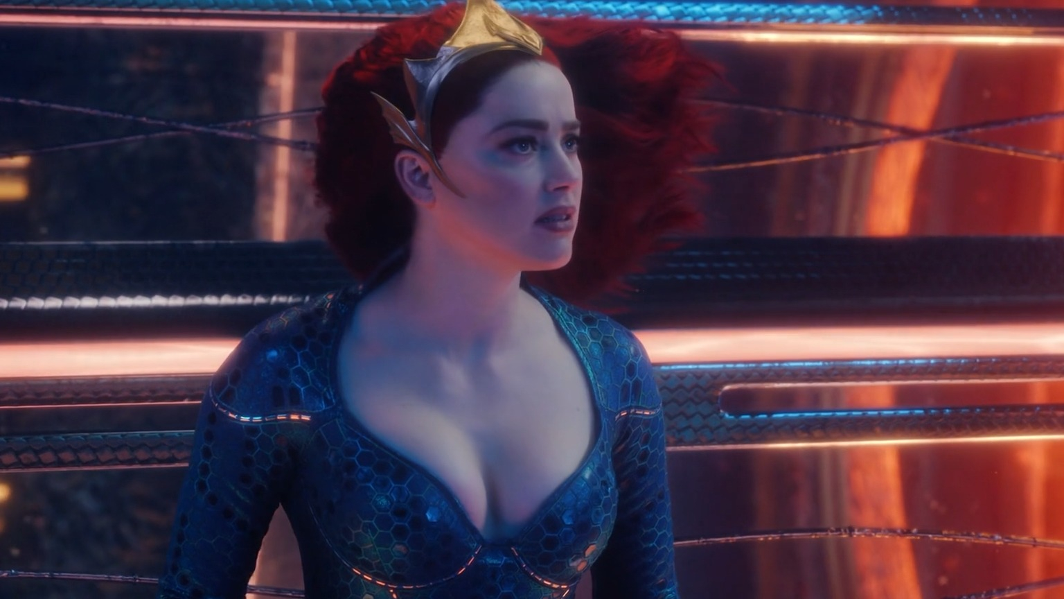 Sexiest Amber Heard Scene in Aquaman and the Lost Kingdom. Sexy, cgi. 347947