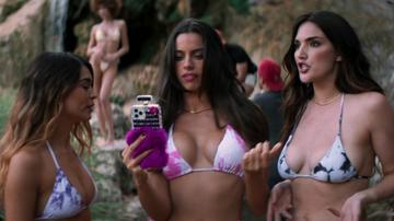 Priscilla Huggins, Kyra Santoro, Hailee Keanna Lautenbach, CoryAnne Roberts in Model House (2024) Bikini Bikini Breasts 348541