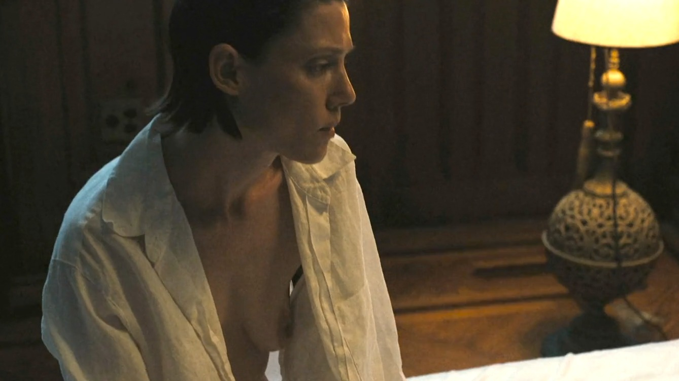 Clara from Asphalt City Naked. Left Breast, Breasts, bush, butt. 348767