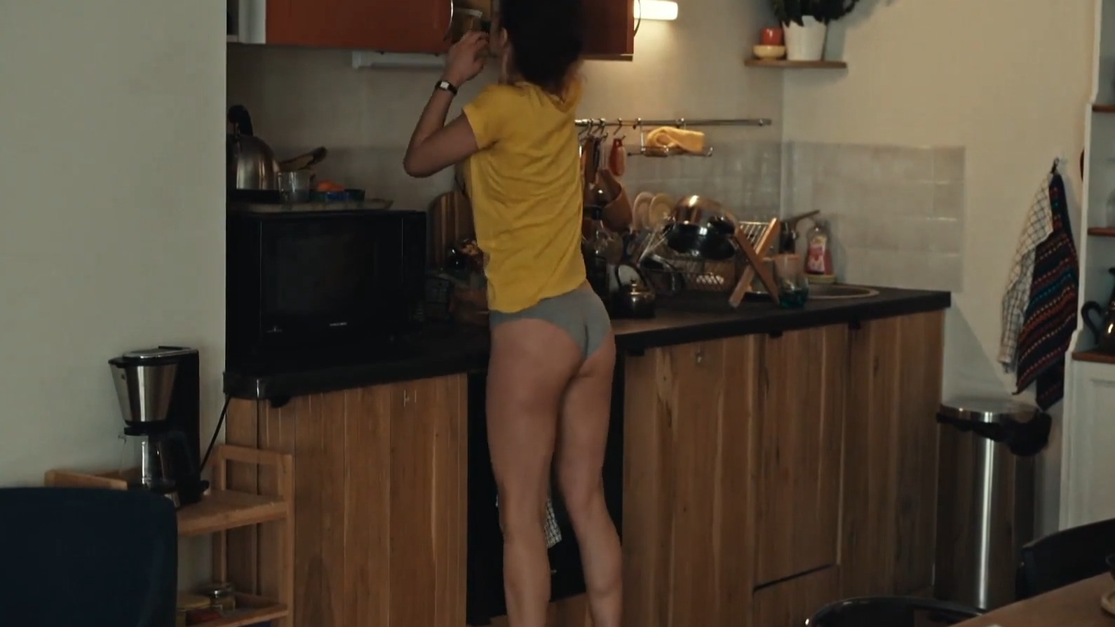 Hottest Amel Charif Scene in Cheers to Joy. Sexy, Underwear, breasts, bush. 348956