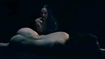 Margaret Qualley, Demi Moore in The Substance (2024) Butt Breasts Body Double Breasts 351322