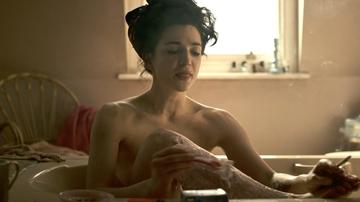 Marisa Abela Nude in Back to Black. Sexy, Right Breast, breasts, butt. 349300