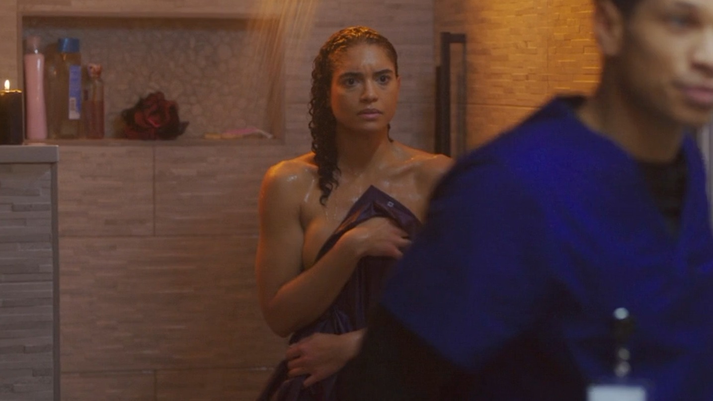 Hottest Kyle Kankonde Scene in Sins of the Bride. Sexy, butt, underwear. 349592