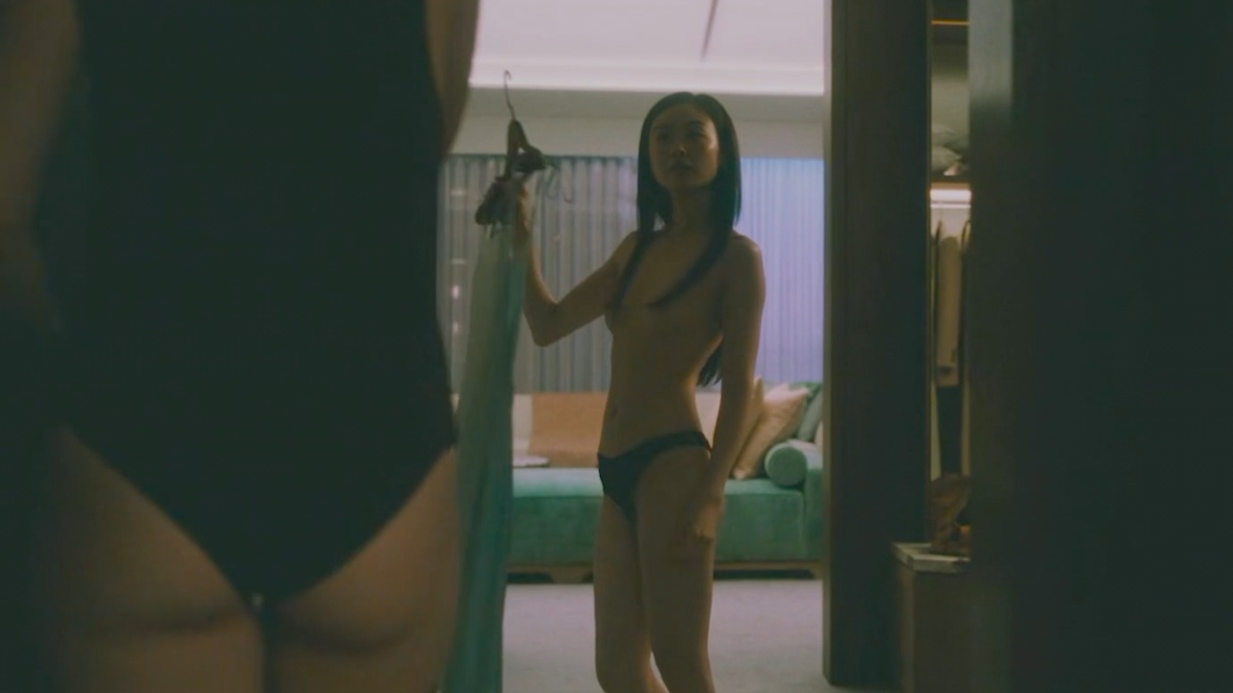 Noémie Merlant, Chacha Huang in Emmanuelle (2024) Underwear Breasts Thong Bikini Breasts 354699