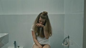 Anastasiia Pustovit in Between Us (2021) Underwear Breasts Bush 350352