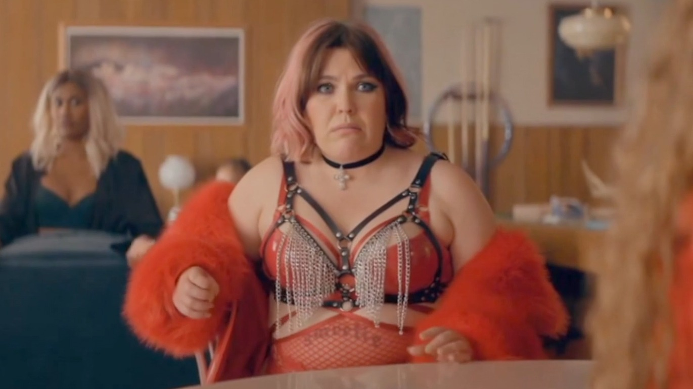 Hottest Johanna Cosgrove Scene in Madam. Sexy, breasts, butt. 350636