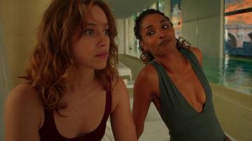 Lou de Laâge, Sara Martins in Coup de Chance (2023) Bikini Bikini Underwear 350493