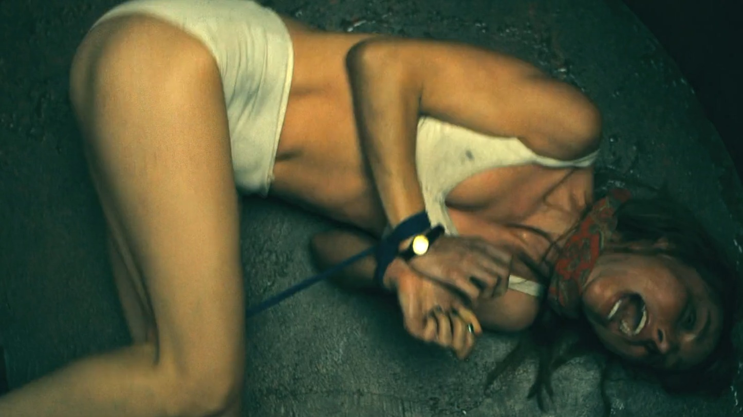 Women in Blue's Sexiest Scenes with Natalia Téllez. Underwear. 350874