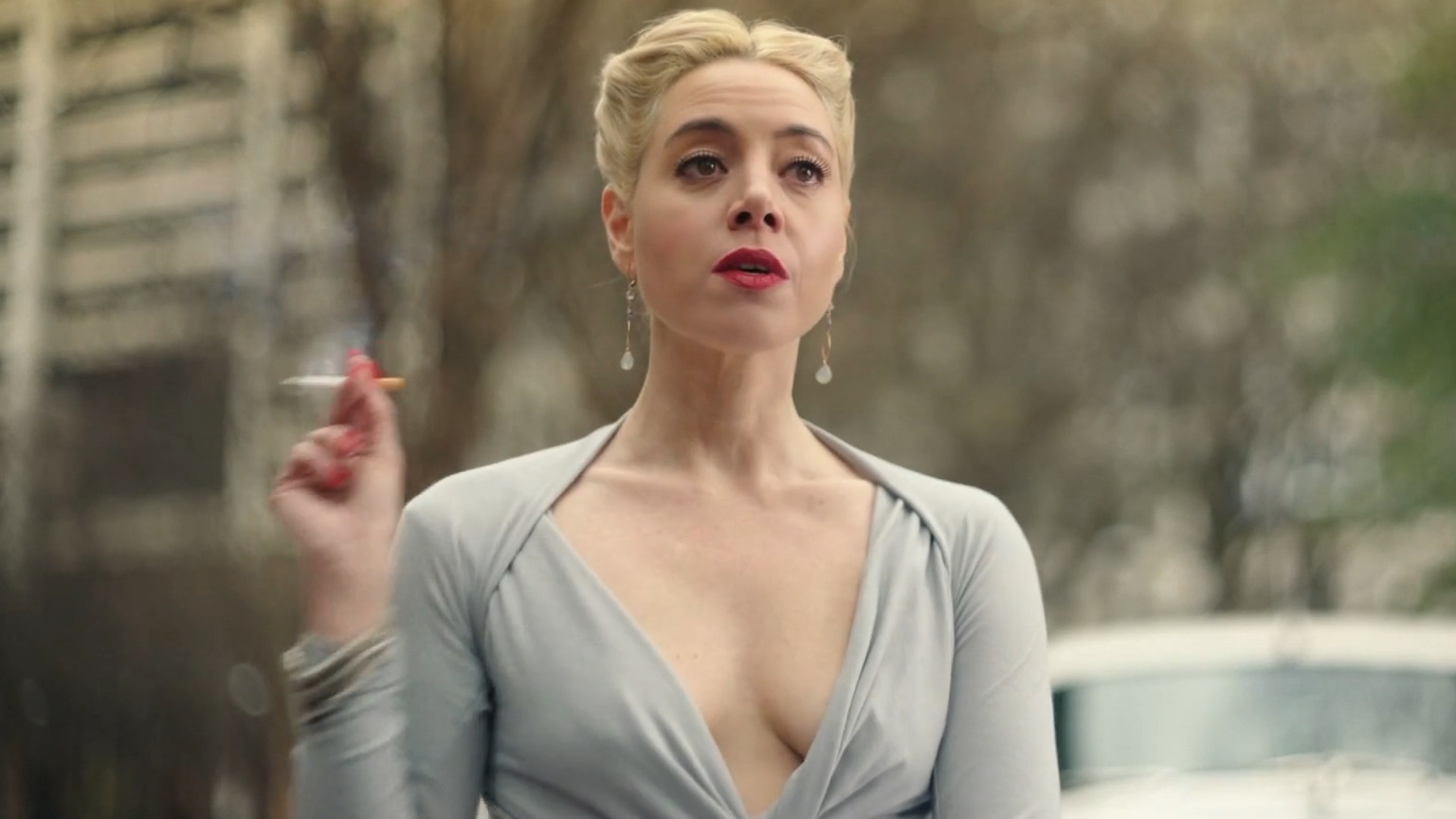 Sexiest Aubrey Plaza Scene in Megalopolis. Sexy, breasts, thong. 351589