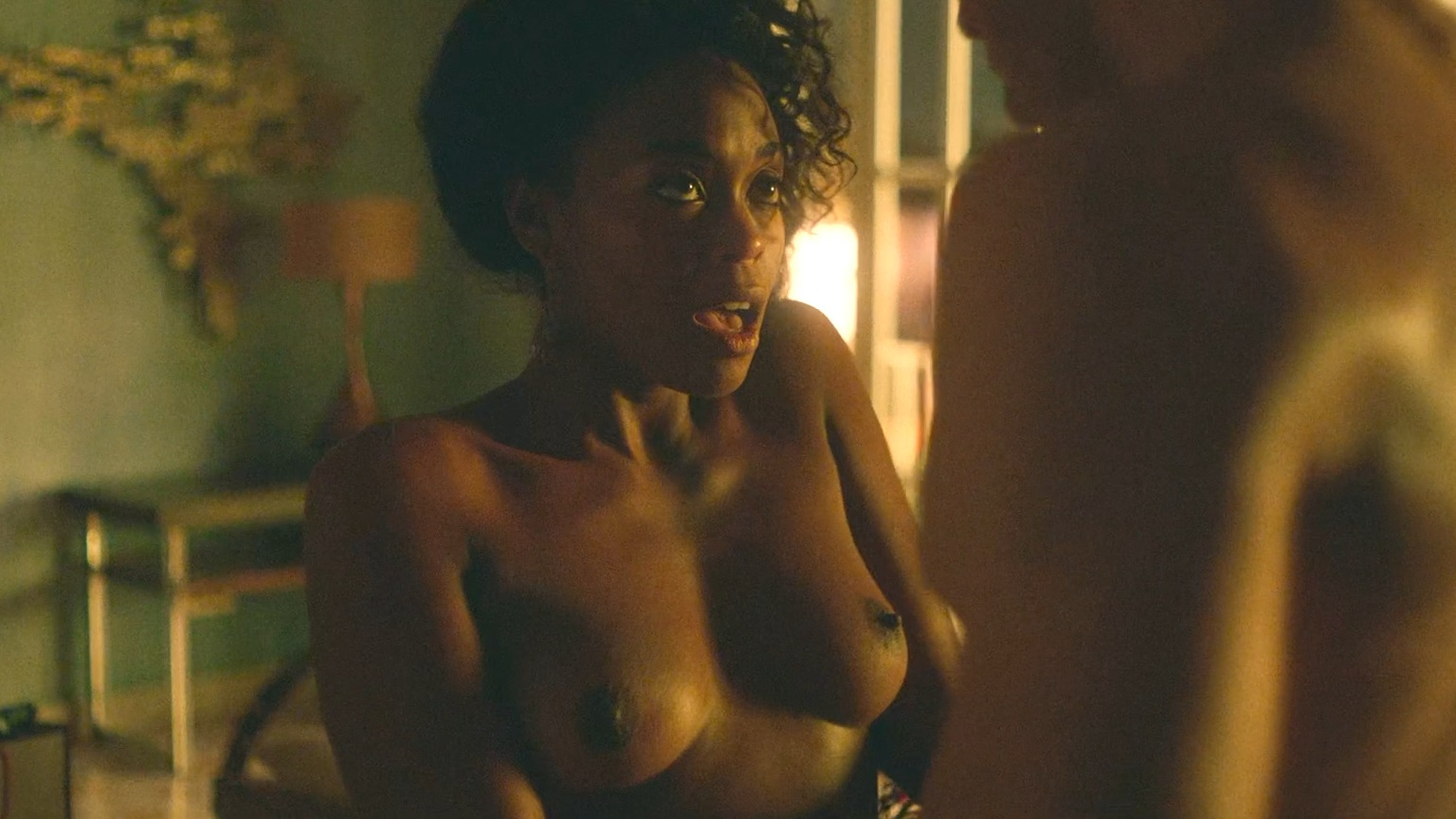 Nafessa Williams Nude as Cameron Cook. Breasts, Butt, bikini, right breast. 351212