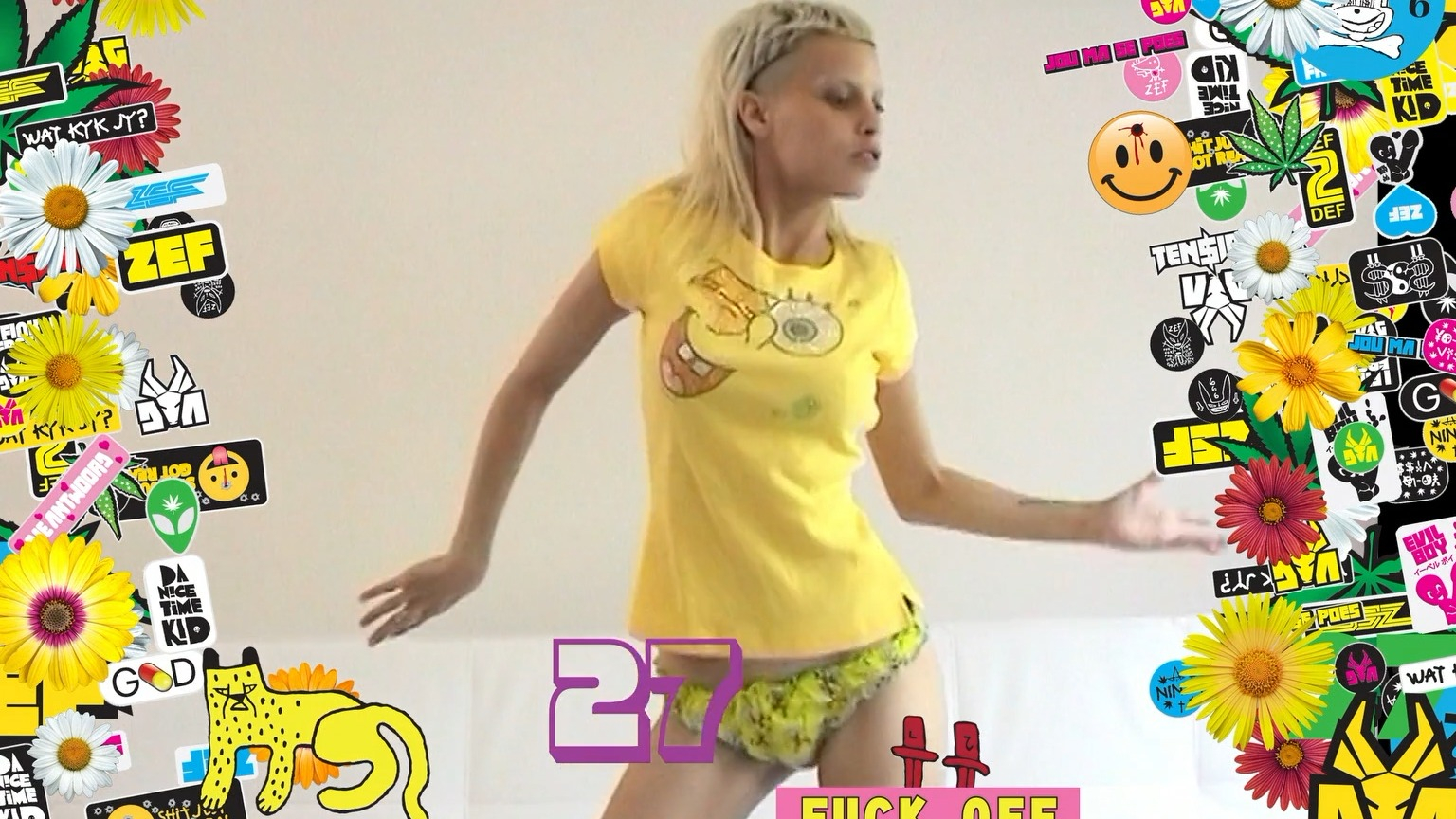 ZEF - The Story of Die Antwoord's Sexiest Scenes with Yo-Landi Visser. Underwear, bikini, breasts. 351384