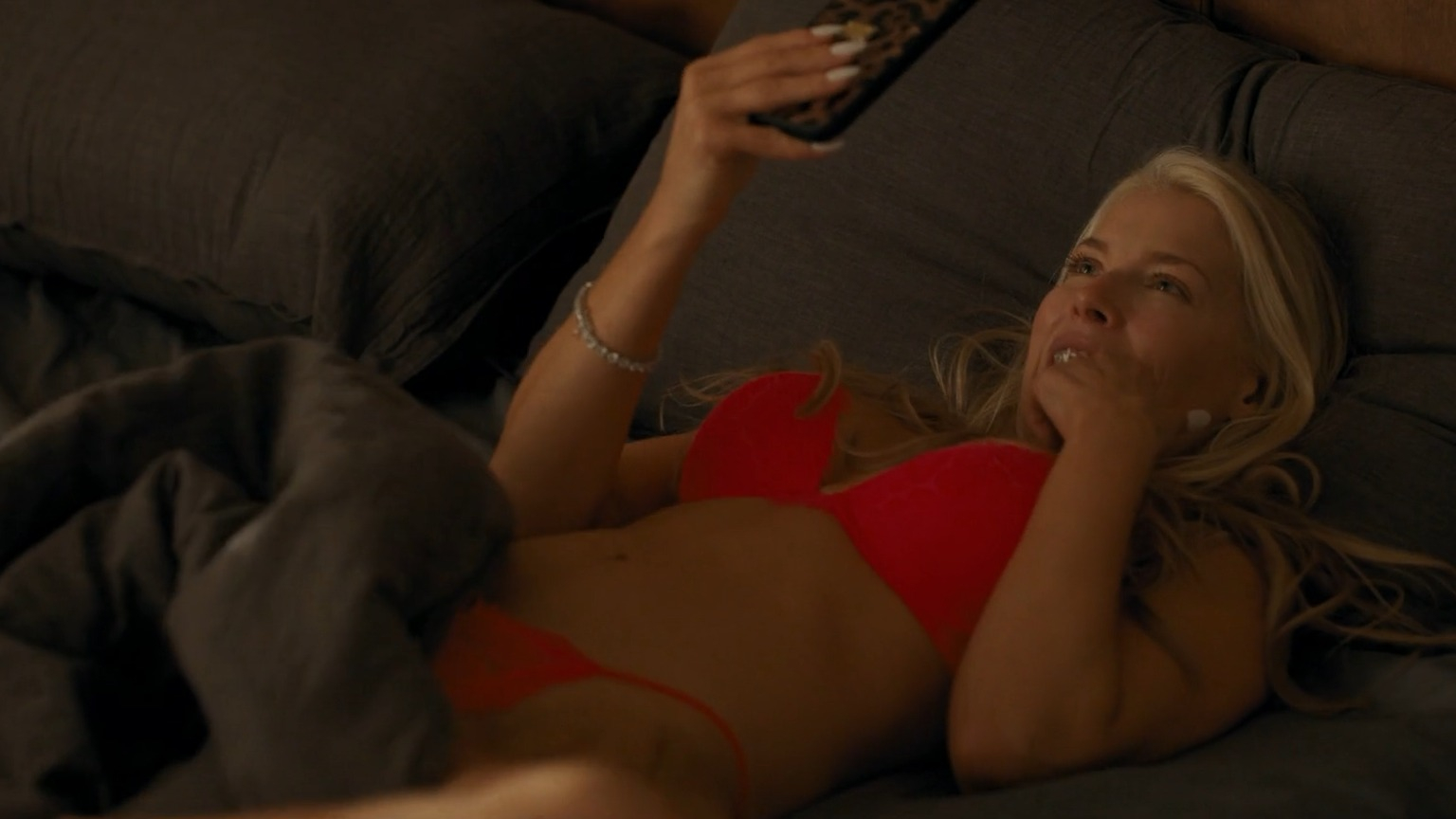 Hottest Ali Larter Scene in Landman. Sexy, Underwear, Thong, bikini, breasts. 351662