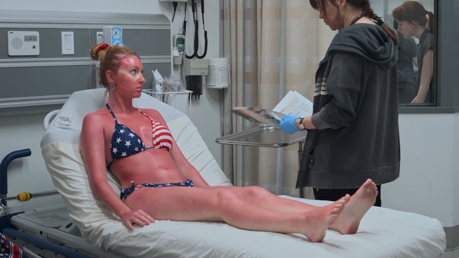 Sexiest Scenes of Coral Stevens from The Pitt. Bikini. 356825