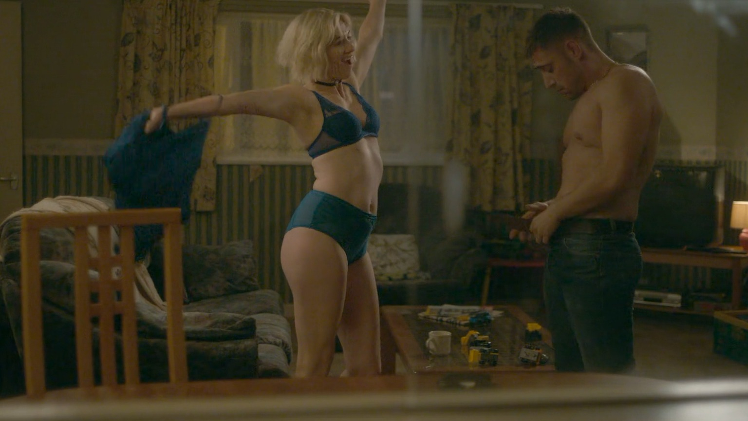 Hottest Jodie Whittaker Scene in Toxic Town. Underwear. 352514