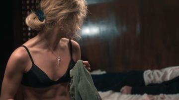 Elena Kampouris in Here Now (2024) Underwear Bikini Breasts 352582