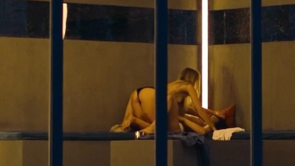 Jordan Alexandra, Yvonne May in Black Bits (2023) Left Breast Lesbian Underwear Right Breast Thong Breasts Butt 352621