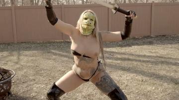 Stephanie Love in Babezilla vs. the Cyber Skanks: Rise of Mechababezilla (2024) Bikini Breasts Thong Bikini Breasts 352963