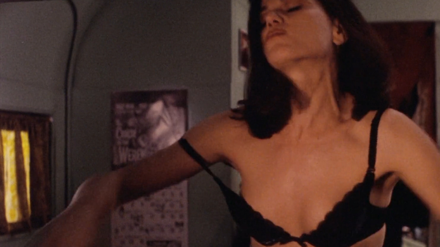 Hottest Linda Fiorentino Scene in Acting on Impulse. Underwear, body double, breasts. 353012