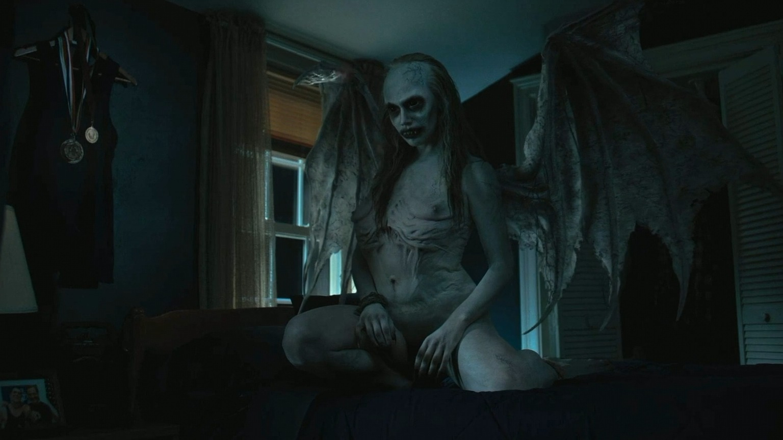 The Harpy from The Shade Naked. Sexy, Breasts, Prosthetic, Merkin. 353933