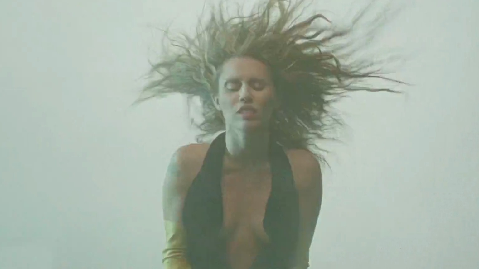 Sexiest Miley Cyrus Scene in Miley Cyrus: Something Beautiful. Sexy, thong, underwear. 353995