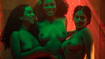 Patricia Loranca, Yessica Borroto Perryman, Kat Rigoni in The Dead Girls (2025) Breasts Butt Lesbian Underwear Breasts Bush 354645