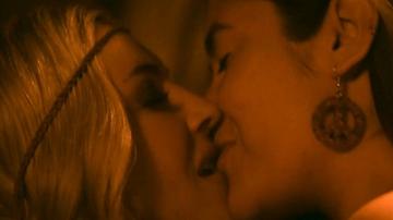 Gigi Gustin, Bianca Jade Montalvo in Brute 1976 (2024) Lesbian Breasts Butt Bush Full Frontal Full Nudity Breasts Bush 355001