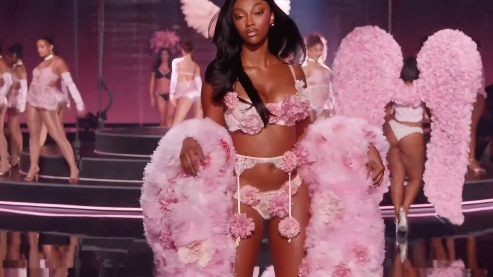 Angel Reese in The Victoria's Secret Fashion Show 2025 (2025) Thong Underwear Thong Underwear 355119