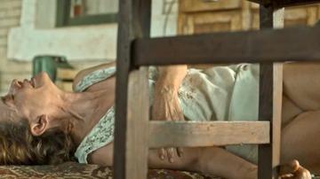 Embeth Davidtz in Don't Let's Go to the Dogs Tonight (2025) Sexy Underwear Butt Sexy 355420