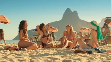 Camila Márdila, Carol Ferman, Vitoria Ferraz, Marjorie Estiano in Ângela Diniz: Murdered and Convicted (2025) Bikini Bikini Breasts 355505