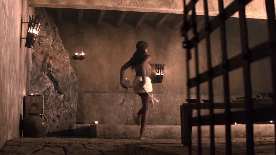 Hottest Tenika Davis Scene in Spartacus: House of Ashur. Sexy, breasts, butt. 355544