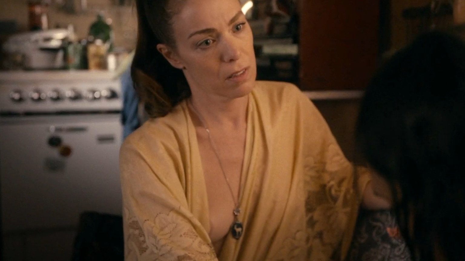Kristin Condon Naked as Henrietta. Right Breast, Underwear, breasts, lesbian. 355761